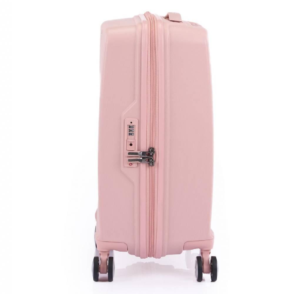 American Tourister ARGYLE Hard Spinner Luggage, 55cm, QH7X00001- Hard Pink