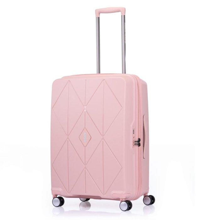 Buy American tourister argyle hard spinner luggage, 68cm, qh7x00002- hard pink in Kuwait