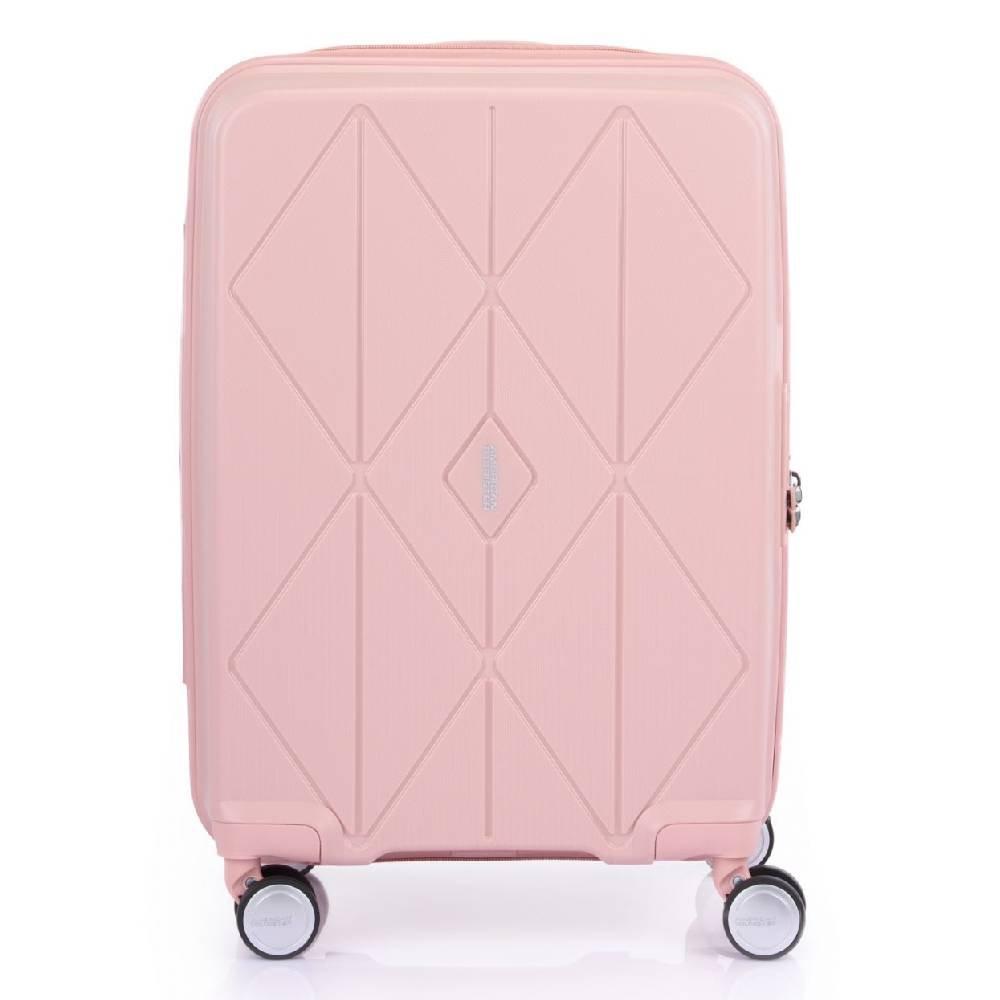 American Tourister ARGYLE Hard Spinner Luggage, 68cm, QH7X00002- Hard Pink