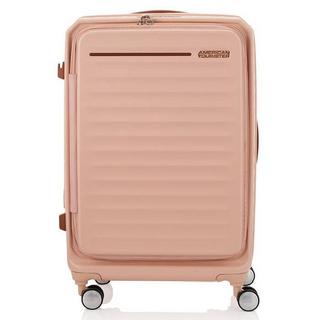 Buy American tourister frontec spinner hard luggage trolley bag, 68cm, hj3x96008 - hard apr... in Kuwait