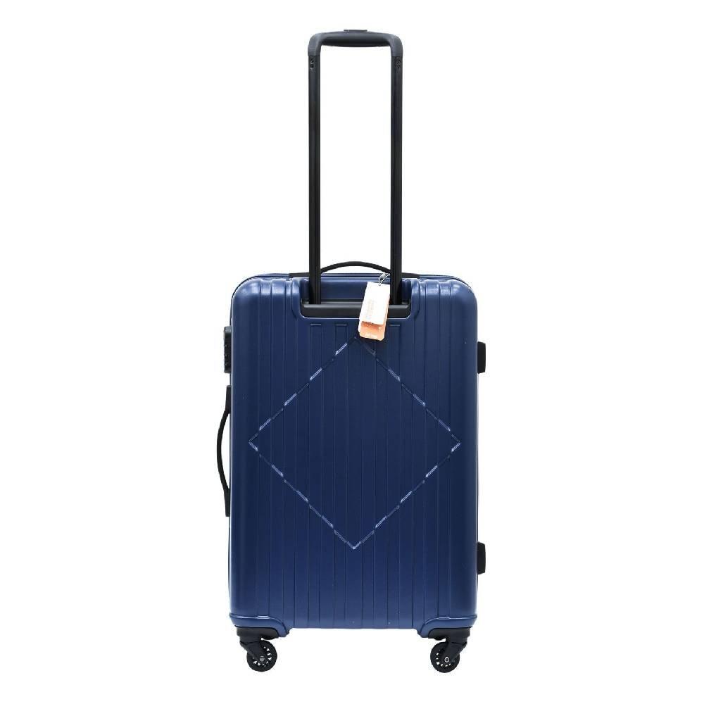 American Tourister Skytrac Hard Luggage with Spinner Wheels, 68 cm, HZ9X41002 - Navy Blue