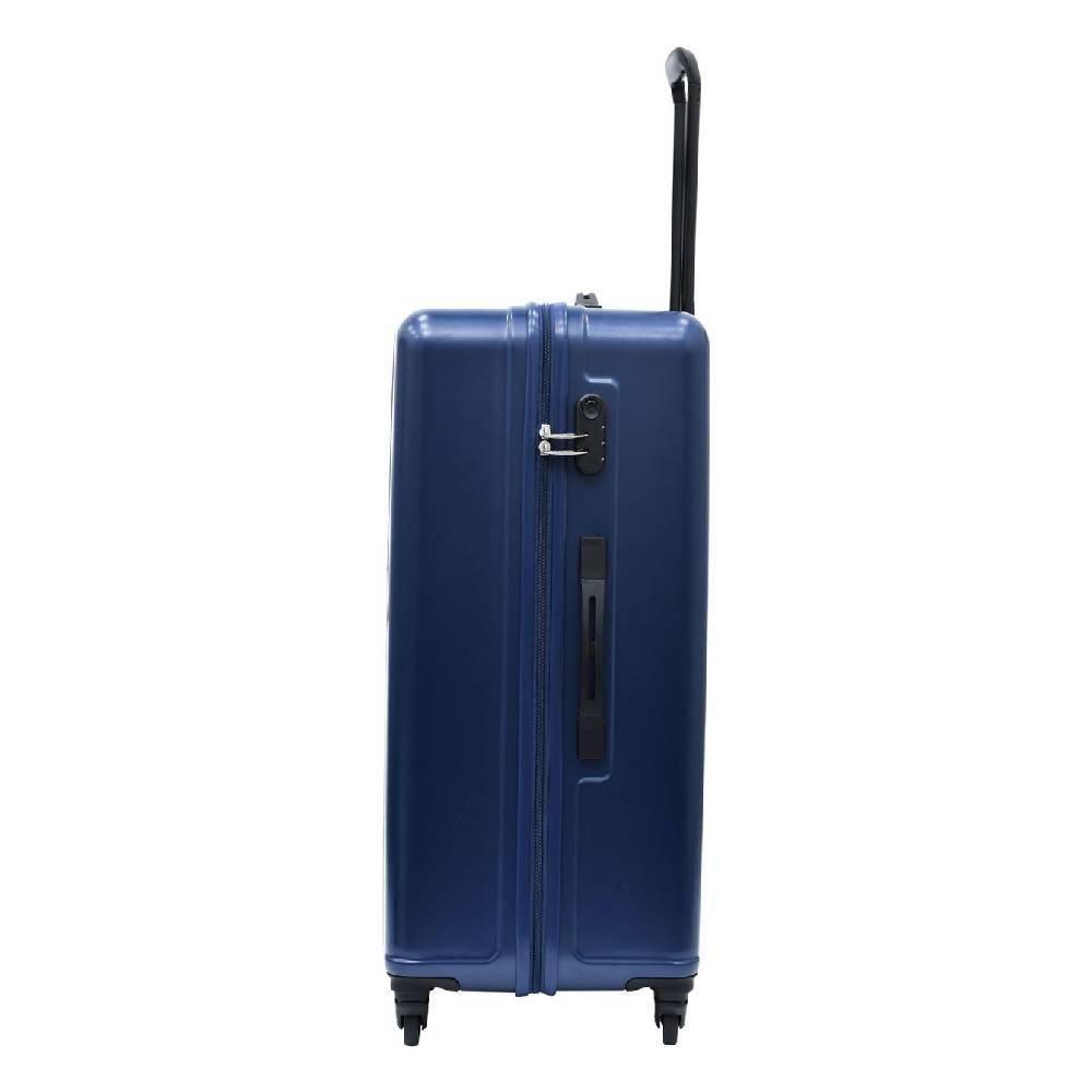 American Tourister Skytrac Hard Luggage with Spinner Wheels, 79 cm, HZ9X41003 - Navy Blue