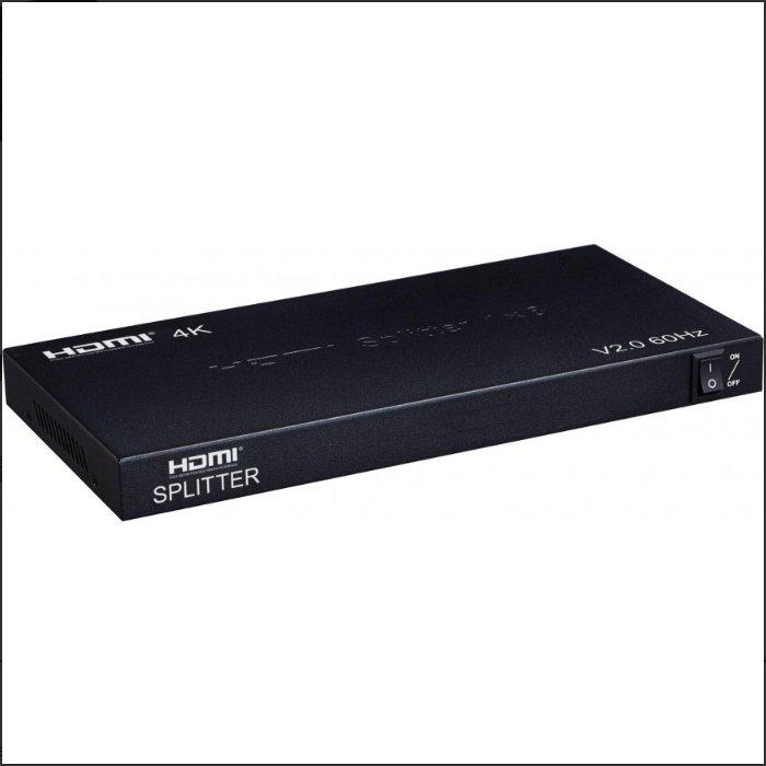 RTC HDMI Splitter With 8 HDMI Ports, 4K 60Hz, 76-5-8-V2.0 - Black