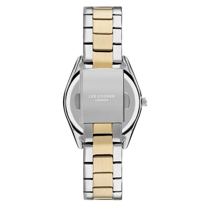 Lee Cooper Watch for Women, Analog, 32 mm, Metal Strap, LC07459.220 – Silver/Gold