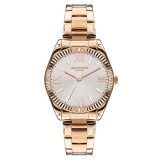 Buy Lee cooper watch for women, analog, 32 mm, metal strap, lc07459. 430 – rose gold in Kuwait