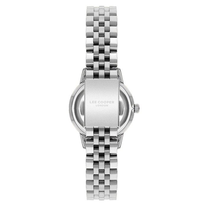 Lee Cooper Watch for Women, Analog, 30 mm, Metal Strap, LC07934.350 – Silver