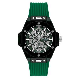 اشتري ساعة لي كوبر للرجال, متعددة الوظائف, 44 مم, سوار من السيليكون, lc07975. 777 – أخضر في الكويت