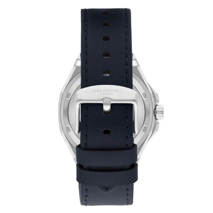 Lee Cooper Watch for Men, Automatic, 43 mm, Leather Strap, LC07978.399 – Dark Blue