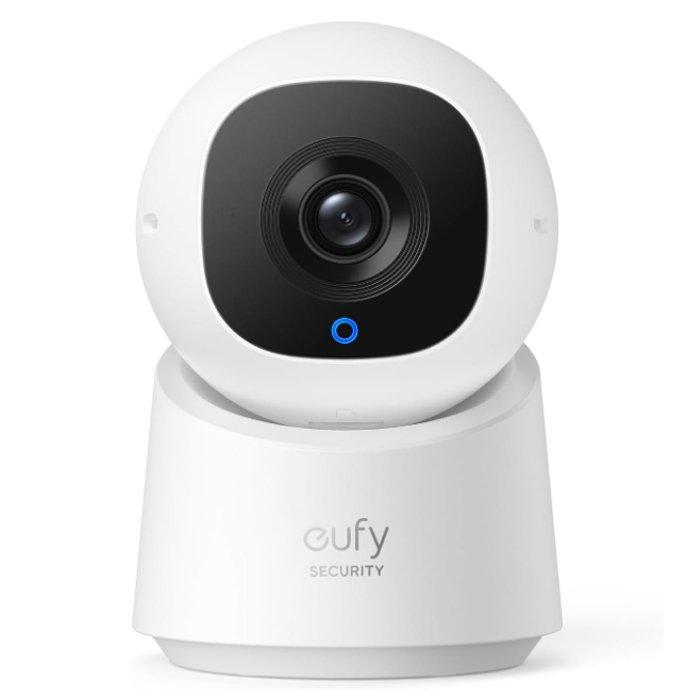 Eufy Indoor Cam C220, Indoor, 2K, Pan & Tilt Security Camera, T8W11221 – White
