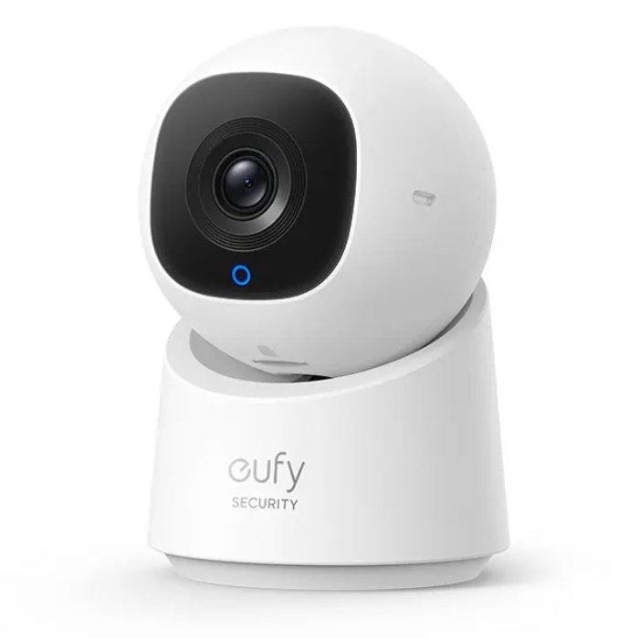 Eufy Indoor Cam C220, Indoor, 2K, Pan & Tilt Security Camera, T8W11221 – White