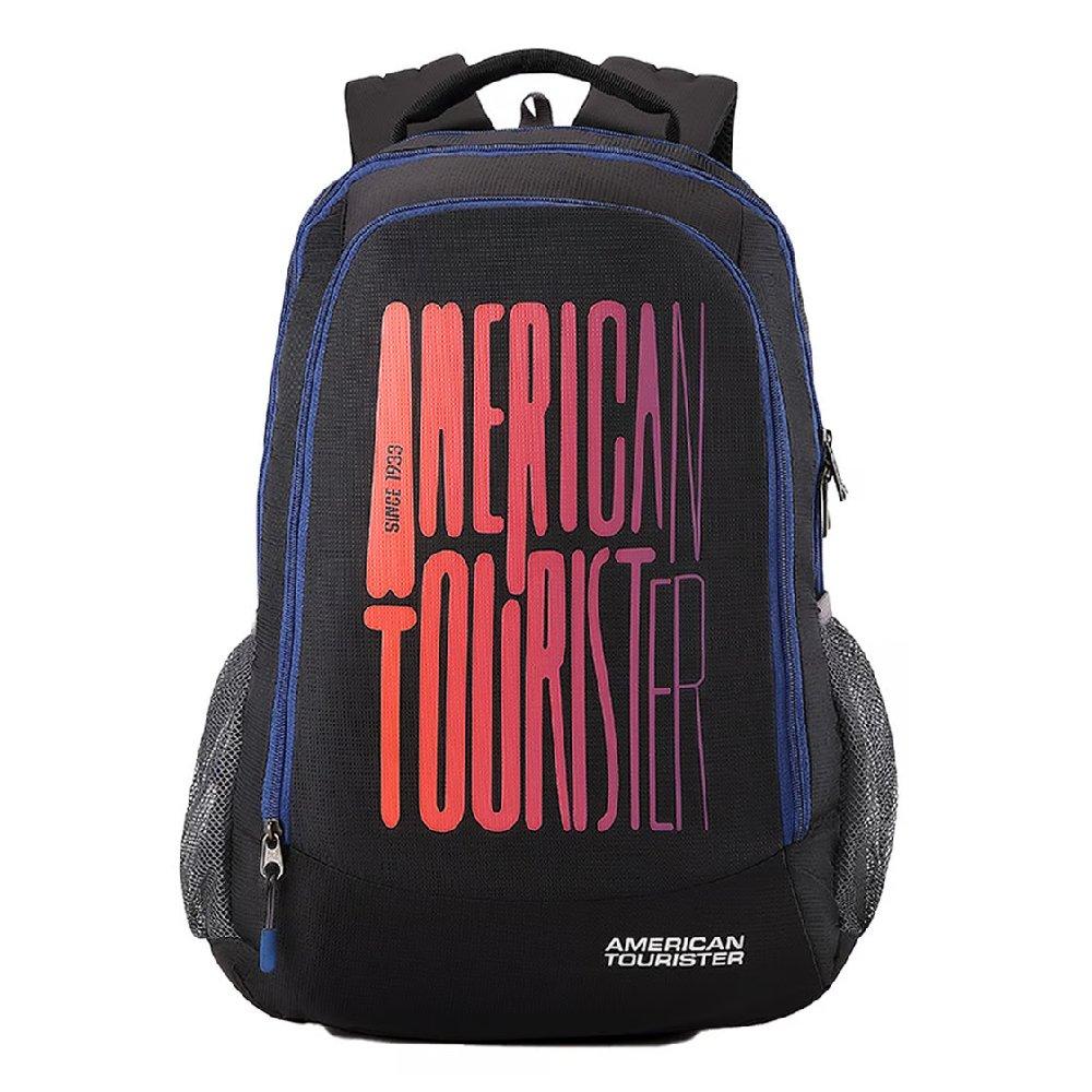 American Tourister Bricklane Hard Trolley Luggage Set of 3, 55+69+80CM, with Backpack GE3X89008 - Black