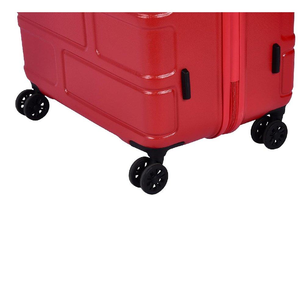 American Tourister Bricklane Hard Trolley Luggage Set of 3, 55+69+80CM, with Backpack GE3X80008- Red