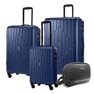 Kamiliant shifu 3 set 55 69 80 cm soft luggage blue price in Kuwait X Cite Kuwait kanbkam