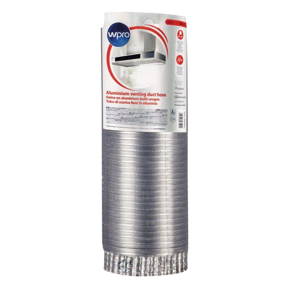 WPRO Aluminium Hose, 1.5m, CHT154 – Silver