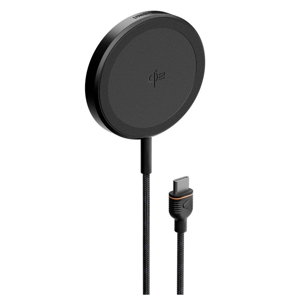 Unisynk Magnetic Wireless Charger, 15W, 10439– Black