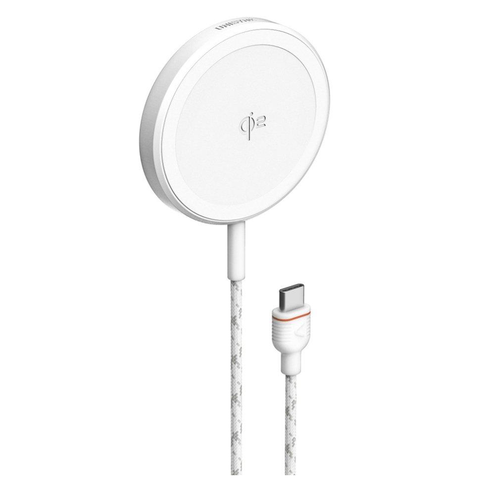 Unisynk Magnetic Wireless Charger, 15W, 10438 – White