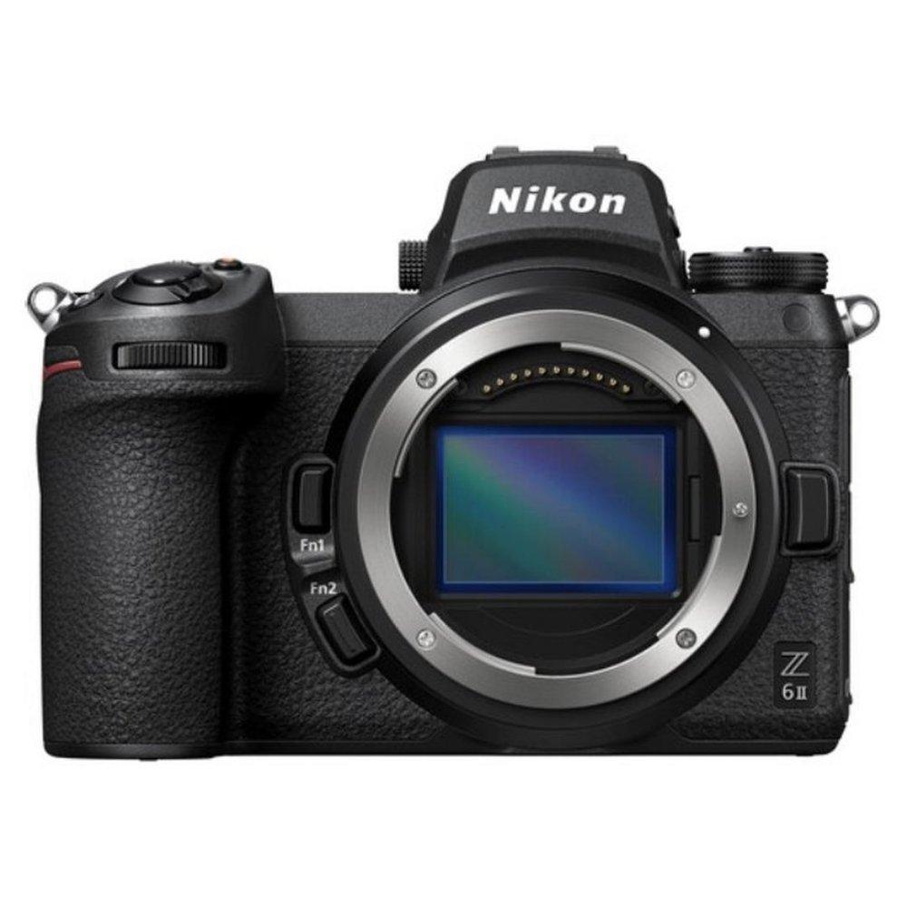 Nikon Z 6II Mirrorless Digital Camera + Nikkor Z Camera Lens, Bundle, Z6II BODY+24-70MM – Black