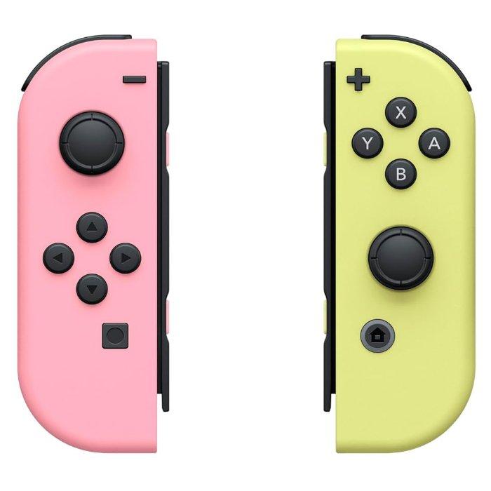 أذرع تحكم  جوي كون لجهاز نينتندو سويتش - وردي فاتح / أصفر فاتح