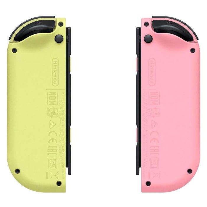 أذرع تحكم  جوي كون لجهاز نينتندو سويتش - وردي فاتح / أصفر فاتح