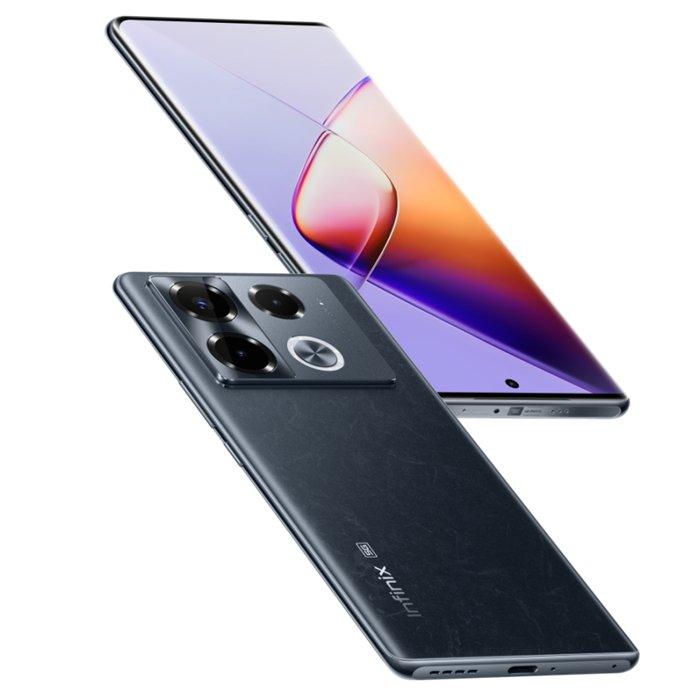 هاتف انفينيكس نوت 40 برو+ 5 جي, 6.78 بوصة, 256 جيجابايت, 12 جيجابايت رام – أسود