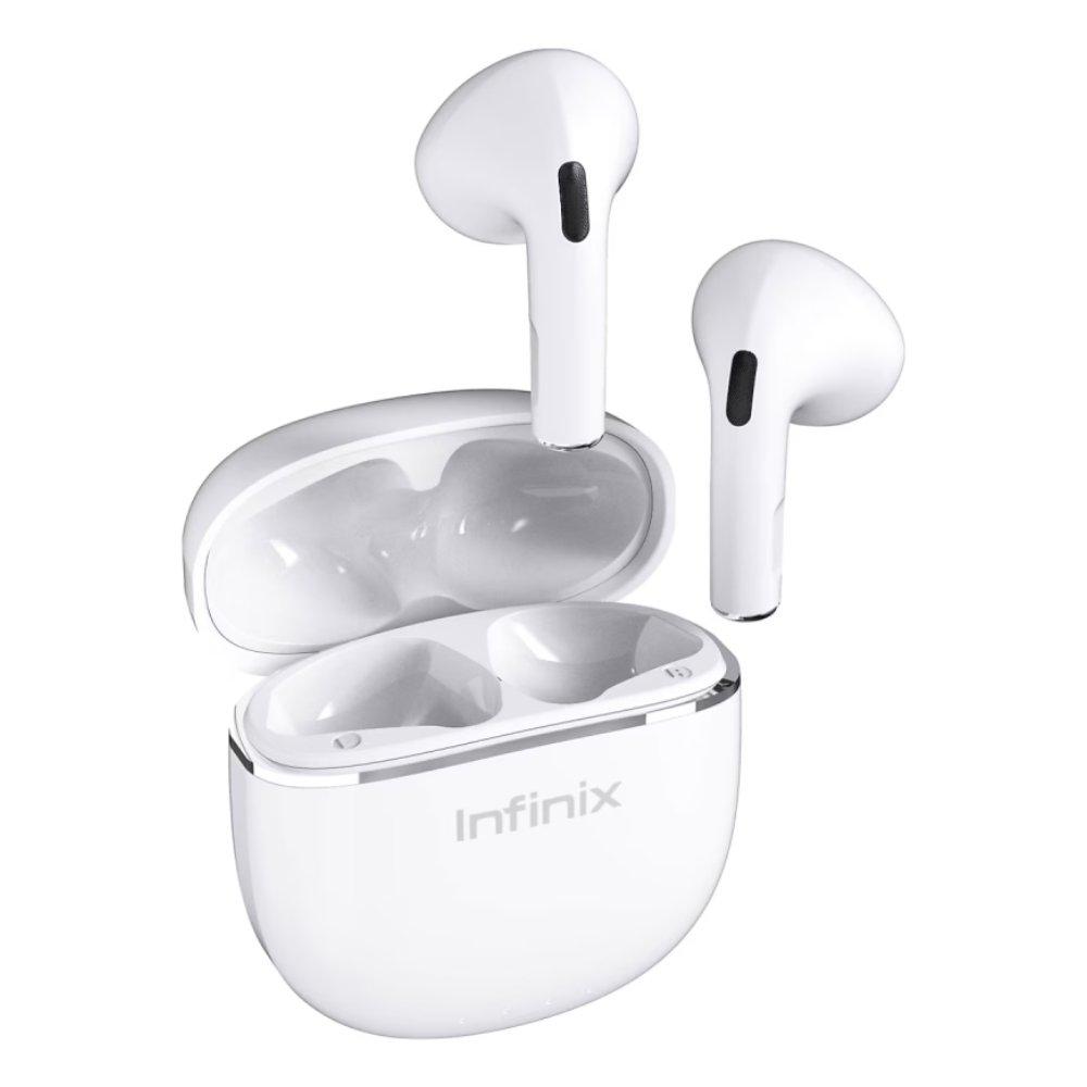 FOC INFINIX XE23 Earbuds, True Wireless – White