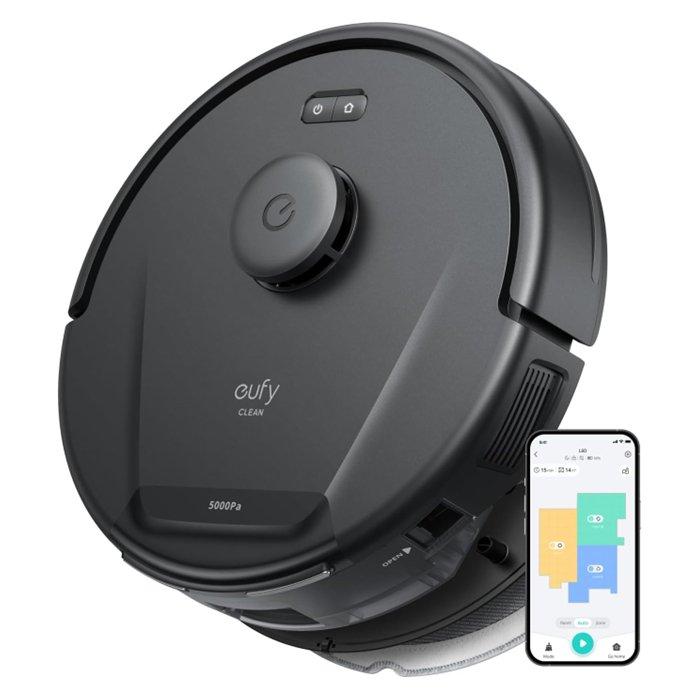 Eufy L60 Hybrid Robot Vacuum Cleaner, 50W, 260ml, T2268 – Black