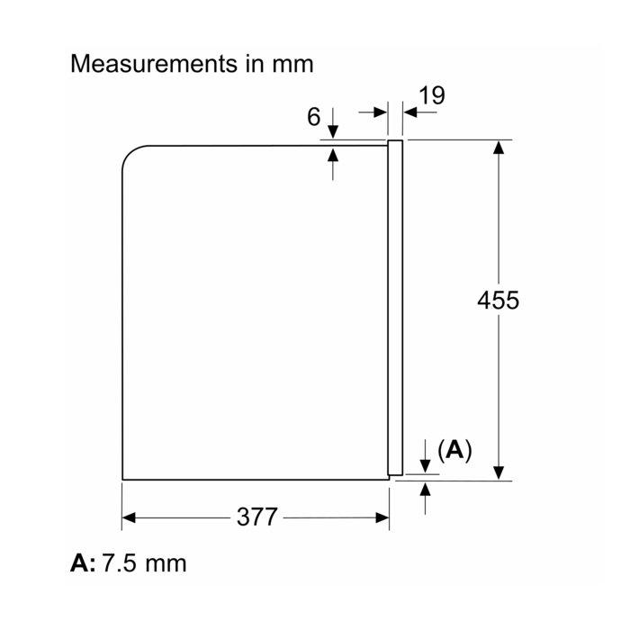 Bosch Series 8 Built-In Fully Automatic Coffee Machine, CTL7181B0 - Black