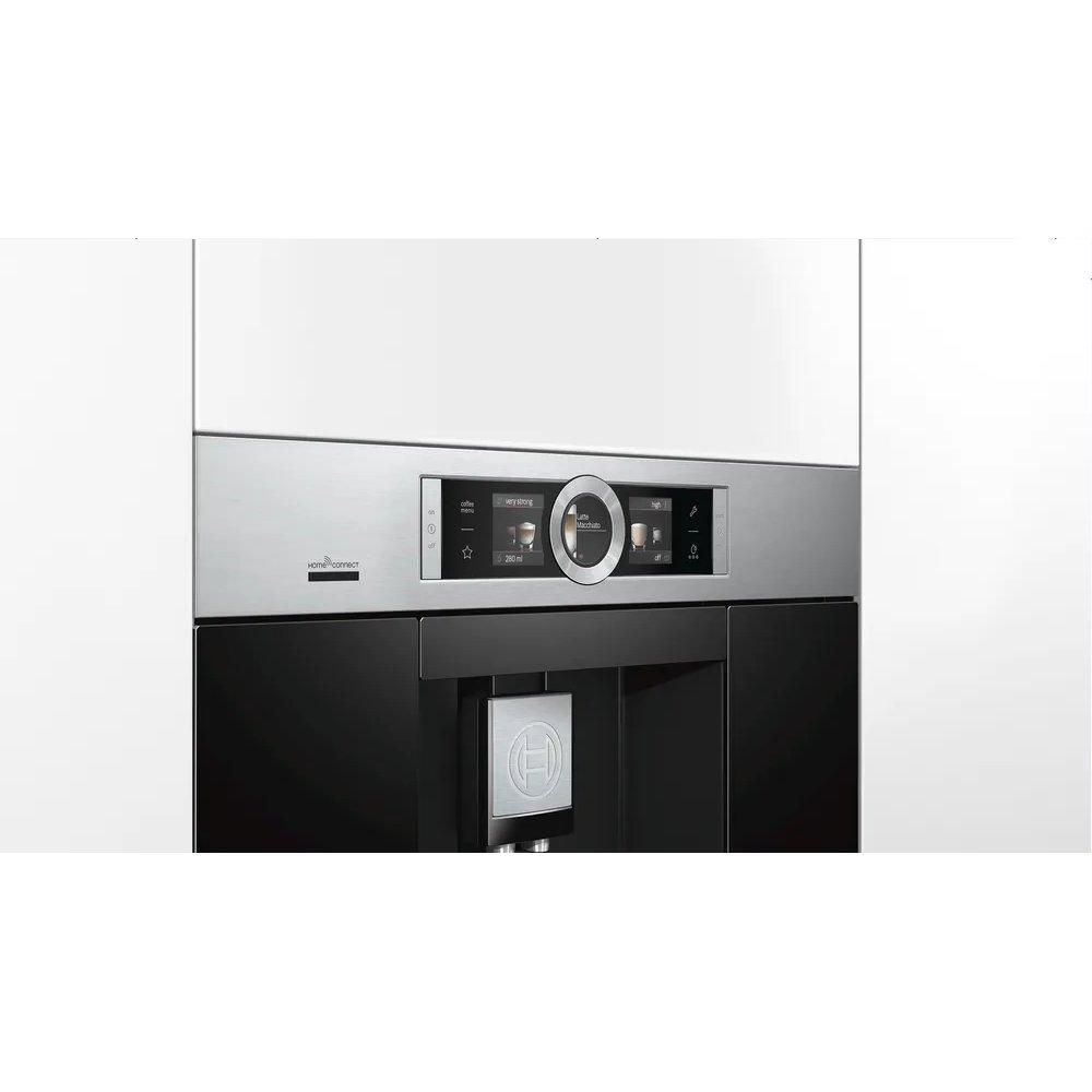 Bosch Series 8 Built-In Fully Automatic Coffee Machine, CTL636ES6 Stainless Steel