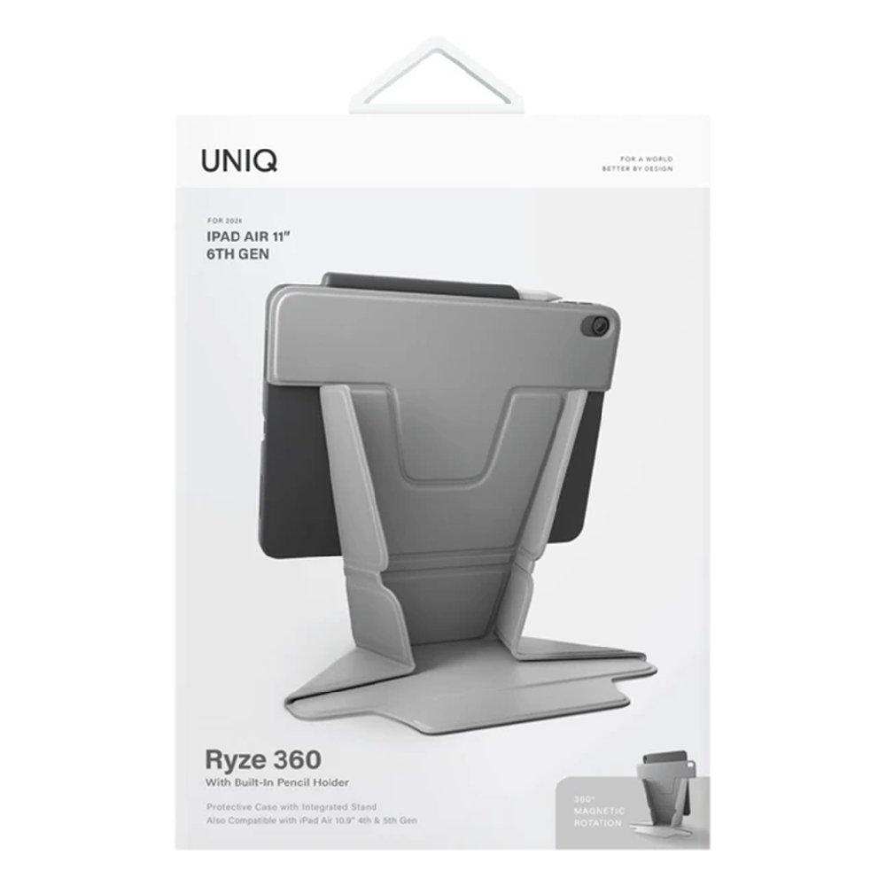 UNIQ Ryze 360 case with stand iPad Air, 11-inch, UNIQ-PDA11-R360GRY – Grey