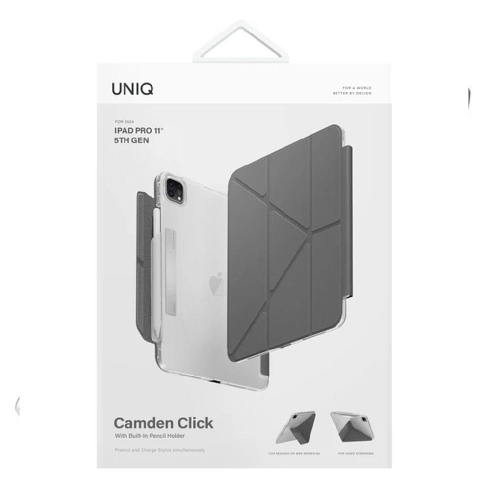 UNIQ Camden Click case iPad Pro, 11-inch, UNIQ-PDP11-CAMRGRY – Grey