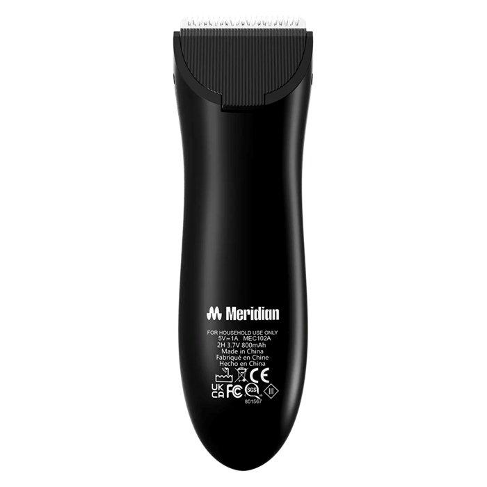 Meridian The Trimmer Premium Body & Face Trimmer, MEC102A – Onyx