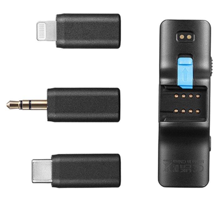 Boya Link A1 All in One Wireless Microphone System – Black