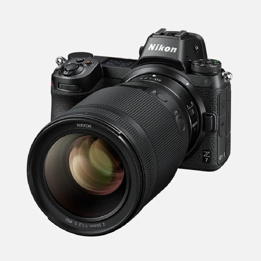 عدسة الكاميرا نيكور 50 ملم أف 1.2 أس من نيكون - أسود