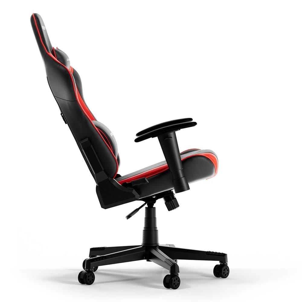 كرسي الألعاب سلسلة بي13 2 من دي اكس ريسر، GC-P132-NR-F2-158- أسود / أحمر