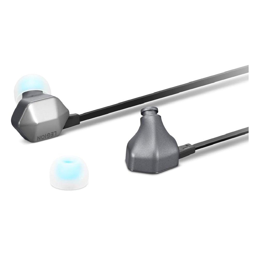 Lenovo Legion  Gaming in-Ear Headphones with USB-C E510-7.1 Surround Sound, GXD1N40797- Grey