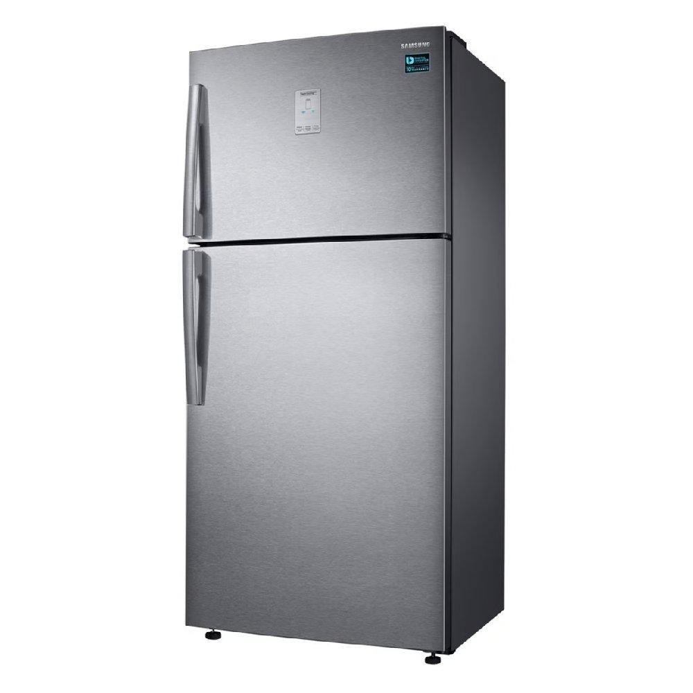 ثلاجة بفريزر علوي من سامسونج، 25 قدم مكعب، 720 لتر، RT72K6357SL -فضي