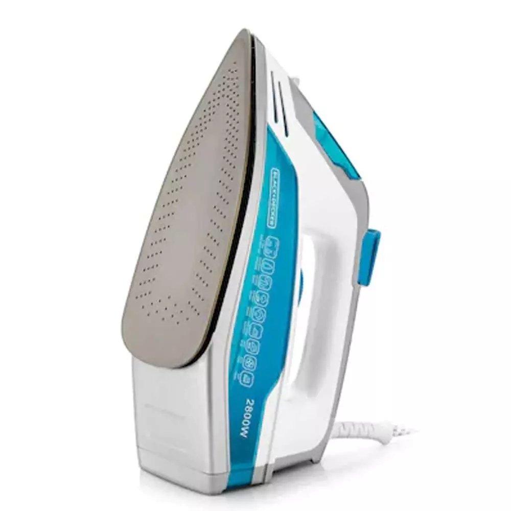 Black+Decker Steam Iron with Auto Shutoff and Anodized Soleplate 2800W X2800-B5