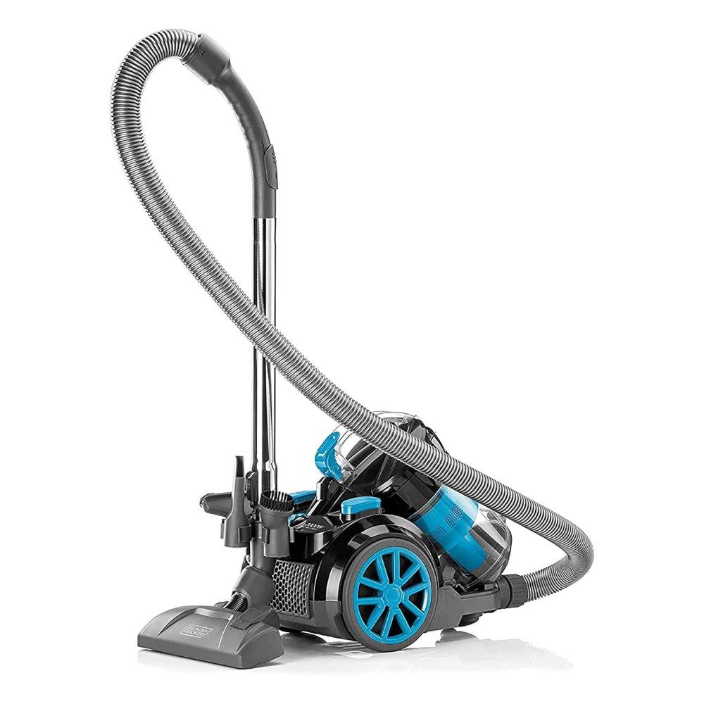 مكنسة كهربائية سلكية من بلاك اند ديكر، 1800 واط، 2.5 لتر، VM2080-B5 - أزرق