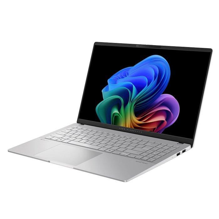 Pre-Order Asus Vivobook S 15, Snapdragon X1E, 32GB RAM, 1TB SSD, 15.6-Inch, Qualcomm Adreno Graphics, Windows 11 Home, S5507QA-MA001W – Silver