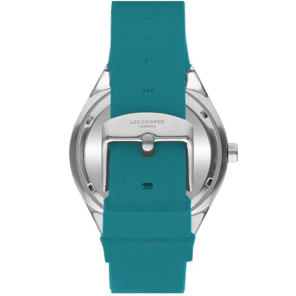 ساعة لي كوبر للرجال، أنالوج، سوار جلد، 43 ملم، LC07936.377 - أخضر
