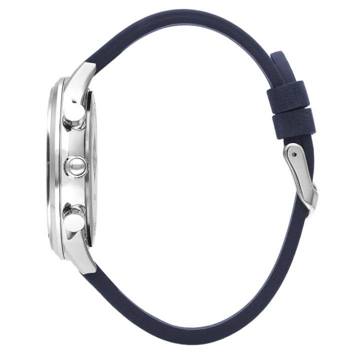 Lee Cooper Men's Watch, Multifunction, Leather Strap, 46mm, LC07943.399 - Dark Blue