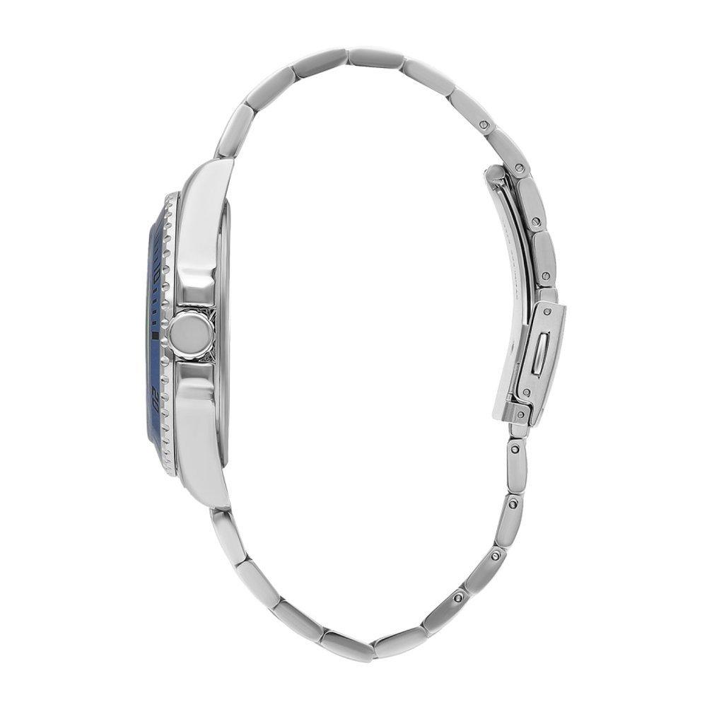 Lee Cooper Men's Watch, Multifunction, Stainless Steel Strap, 43mm, LC07954.390 - Silver