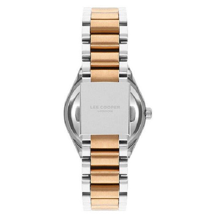 Lee Cooper Women's Watch, Analog, Metal Strap, 33mm, LC07970.530 - Gold/Silver