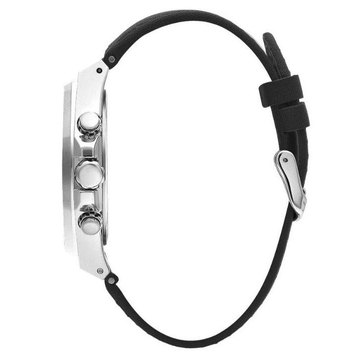 Lee Cooper Men's Watch, Multifunction, Leather Strap, 46mm, LC07983.351 -  Black