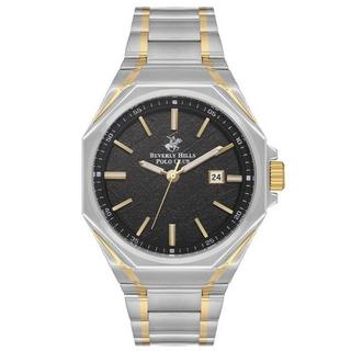 Buy Beverly hills polo men's watch, analog, metal strap, 43mm, bp3544x. 070 - silver in Kuwait