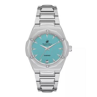 Buy Beverly hills polo women's watch, analog, metal strap, 35mm, bp3561x. 300 - silver in Kuwait