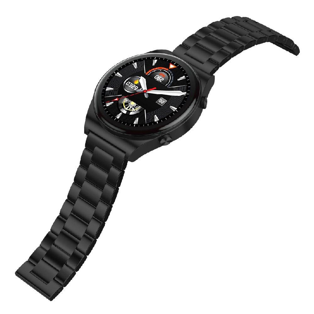 G-tab GT3 Pro Max smart Watch, 1.39-inch, Metal Strap - Black