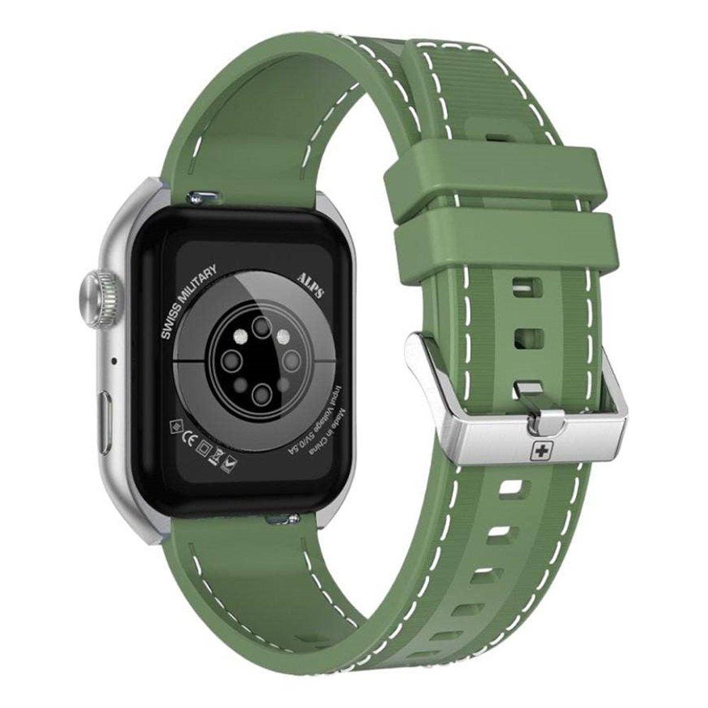 Swiss Military Alps 3 Smart Watch, 1.96-inch AMOLED Display – Green