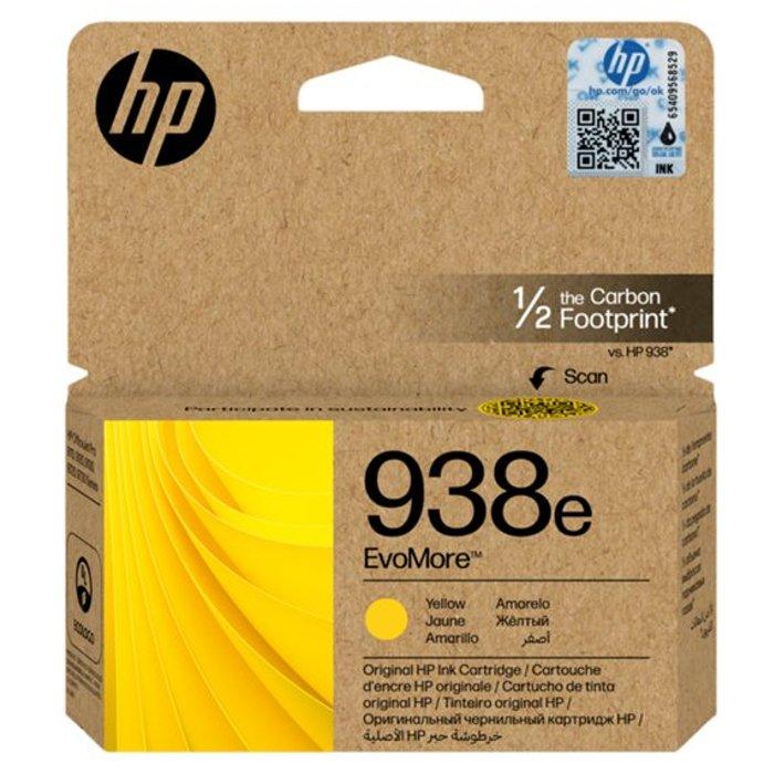 HP 938e EvoMore Yellow Original Ink Cartridge, 4S6Y1PE