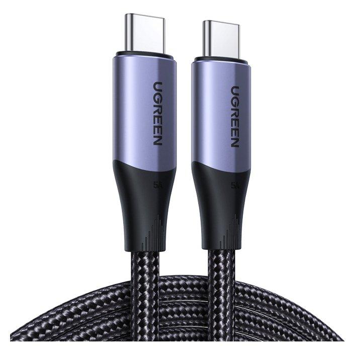 Buy Ugreen usb type-c to type-c cable, 1m, us355 - black in Kuwait